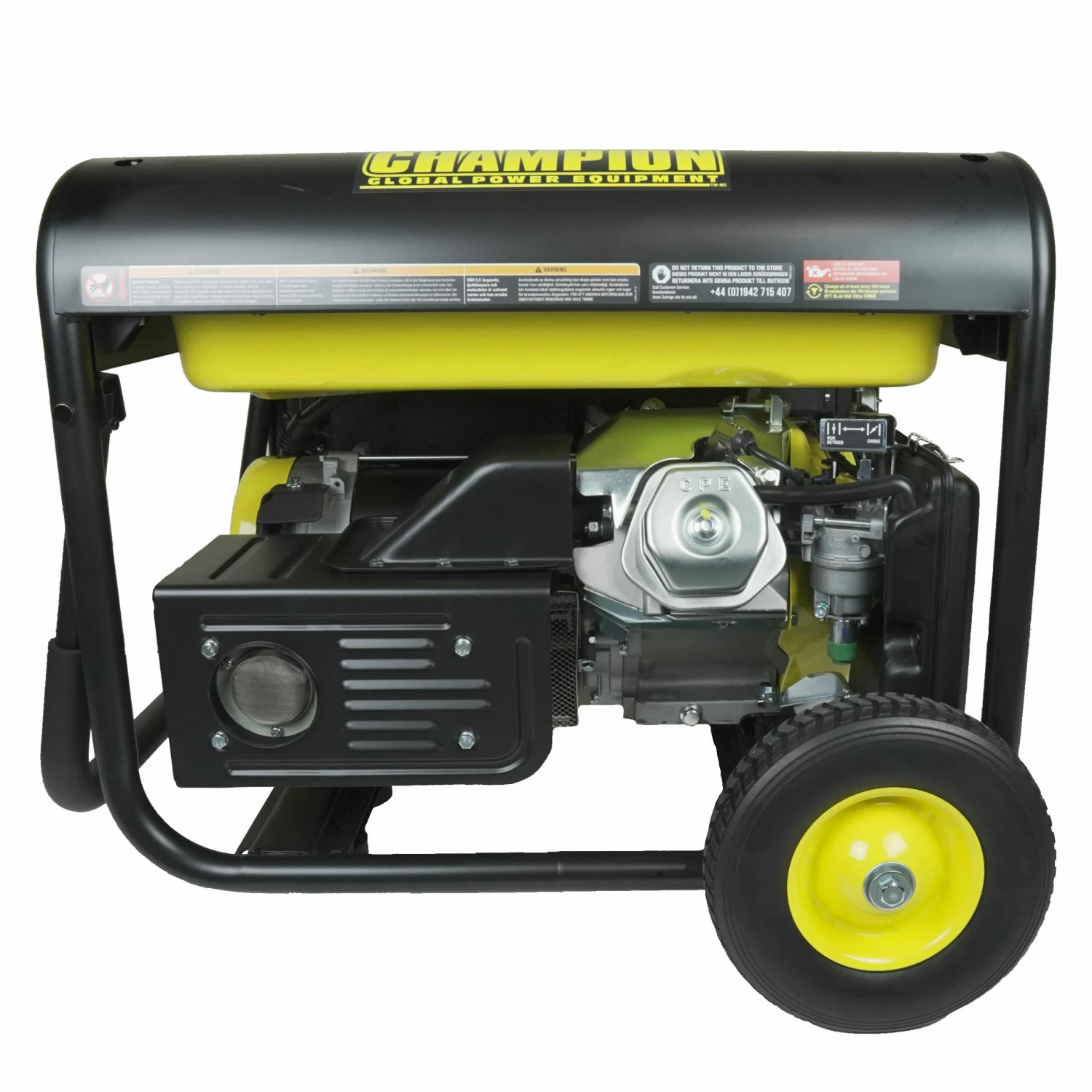 Elverk Champion Generators CPG6500E2 5,5kW 1-fas Bensin Med Fjärrstart 7 Elverk Champion Generators CPG6500E2 5,5kW 1-fas Bensin Med Fjärrstart - Bild 5