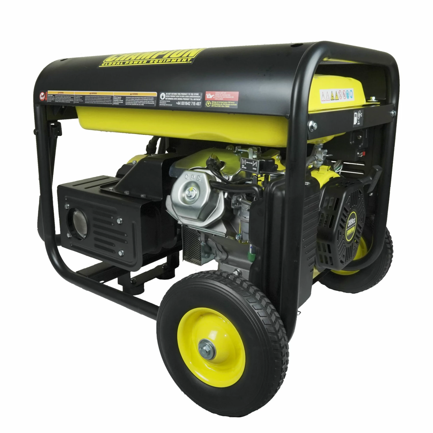 Elverk Champion Generators CPG6500E2 5,5kW 1-fas Bensin Med Fjärrstart 8 Elverk Champion Generators CPG6500E2 5,5kW 1-fas Bensin Med Fjärrstart - Bild 6