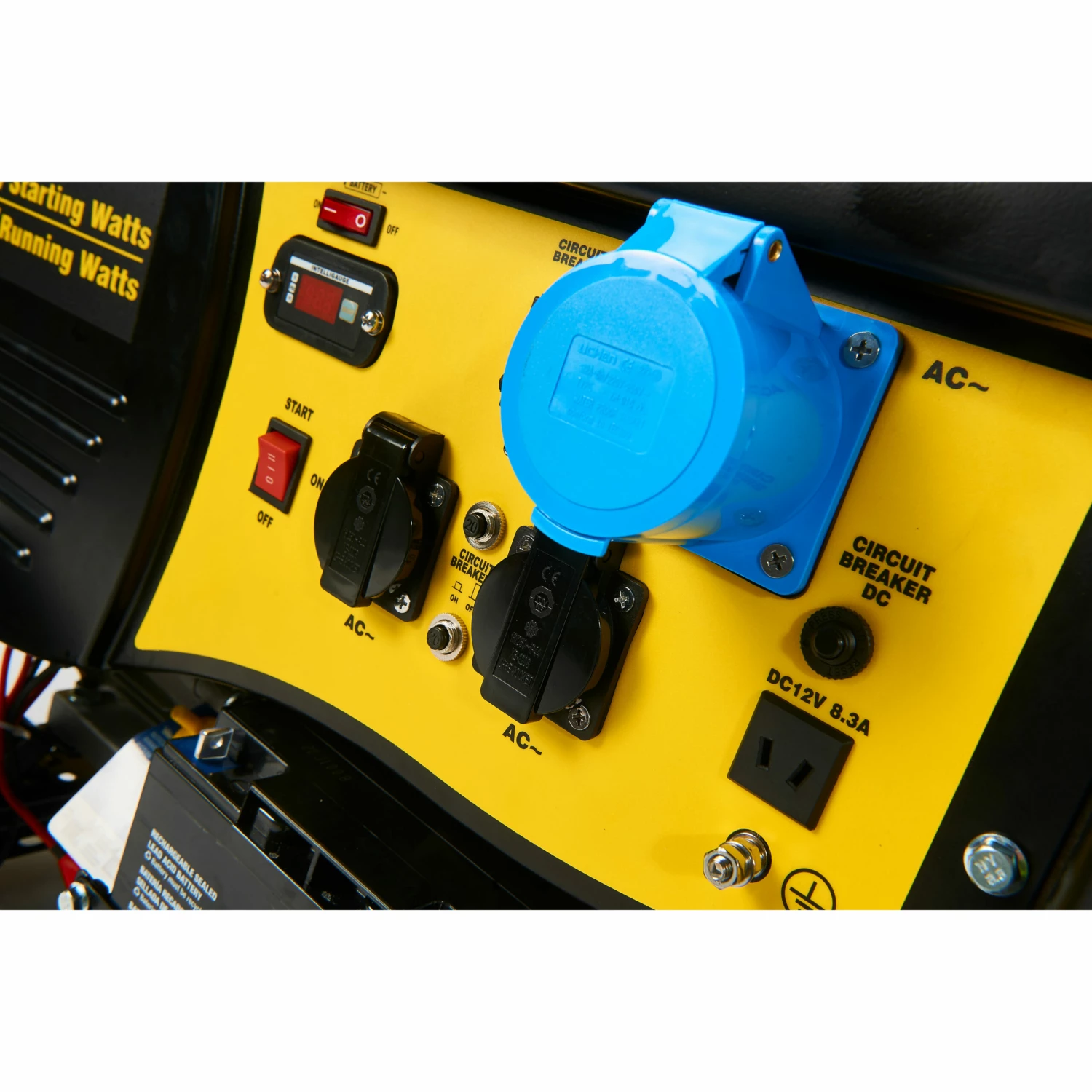 Elverk Champion Generators CPG9000E2 8kW 1-fas Bensin Med Fjärrstart 17 Elverk Champion Generators CPG9000E2 8kW 1-fas Bensin Med Fjärrstart - Bild 15