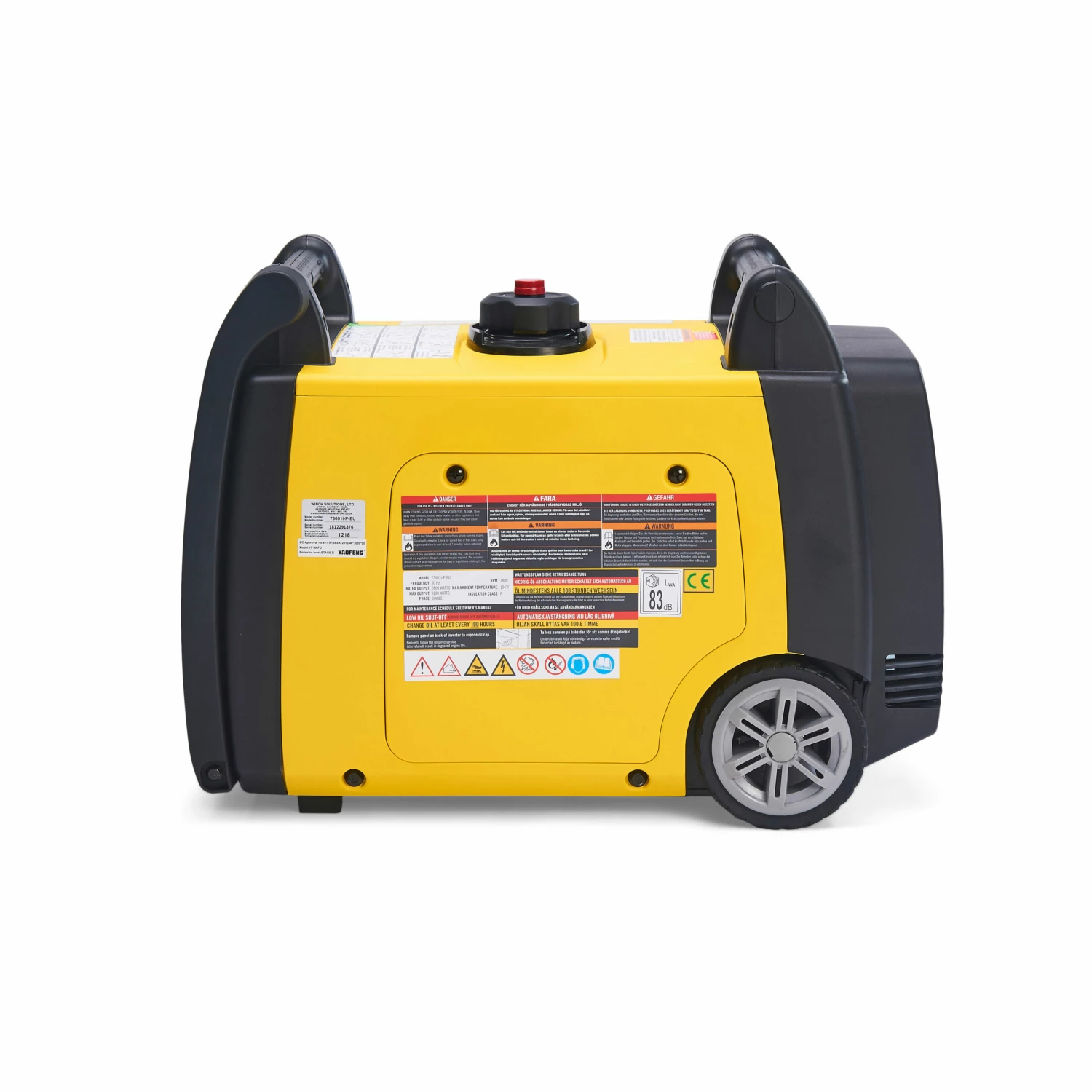 Inverterelverk Champion Generators 73001i 3,5kW Premium Med Fjärrstart 4 Inverterelverk Champion Generators 73001i 3,5kW Premium Med Fjärrstart - Bild 2