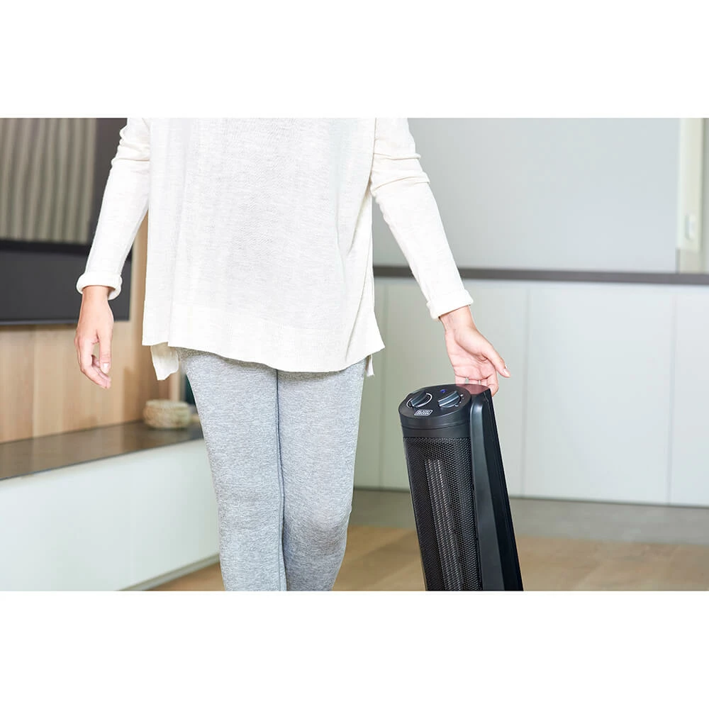 Black & Decker Tornvärmare Black+Decker Keramisk 2000W Svart 12 Black & Decker Tornvärmare Black+Decker Keramisk 2000W Svart - Bild 10