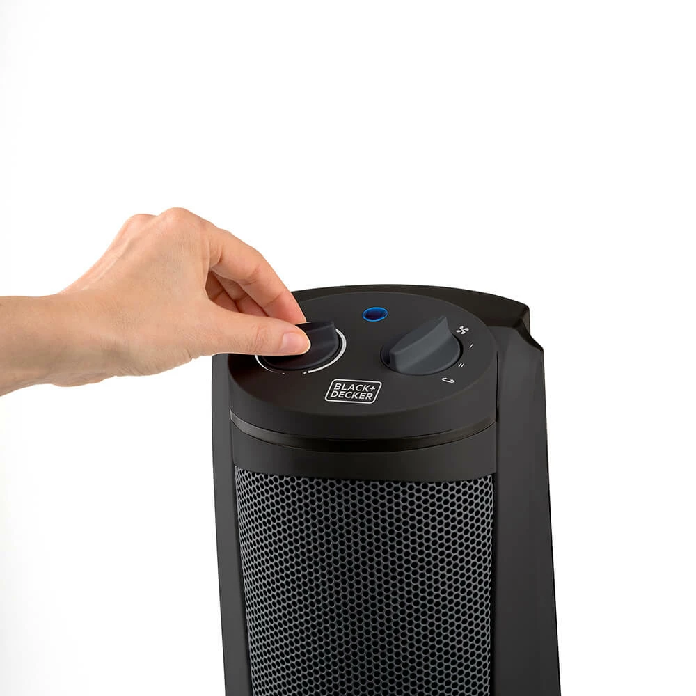 Black & Decker Tornvärmare Black+Decker Keramisk 2000W Svart 4 Black & Decker Tornvärmare Black+Decker Keramisk 2000W Svart - Bild 2