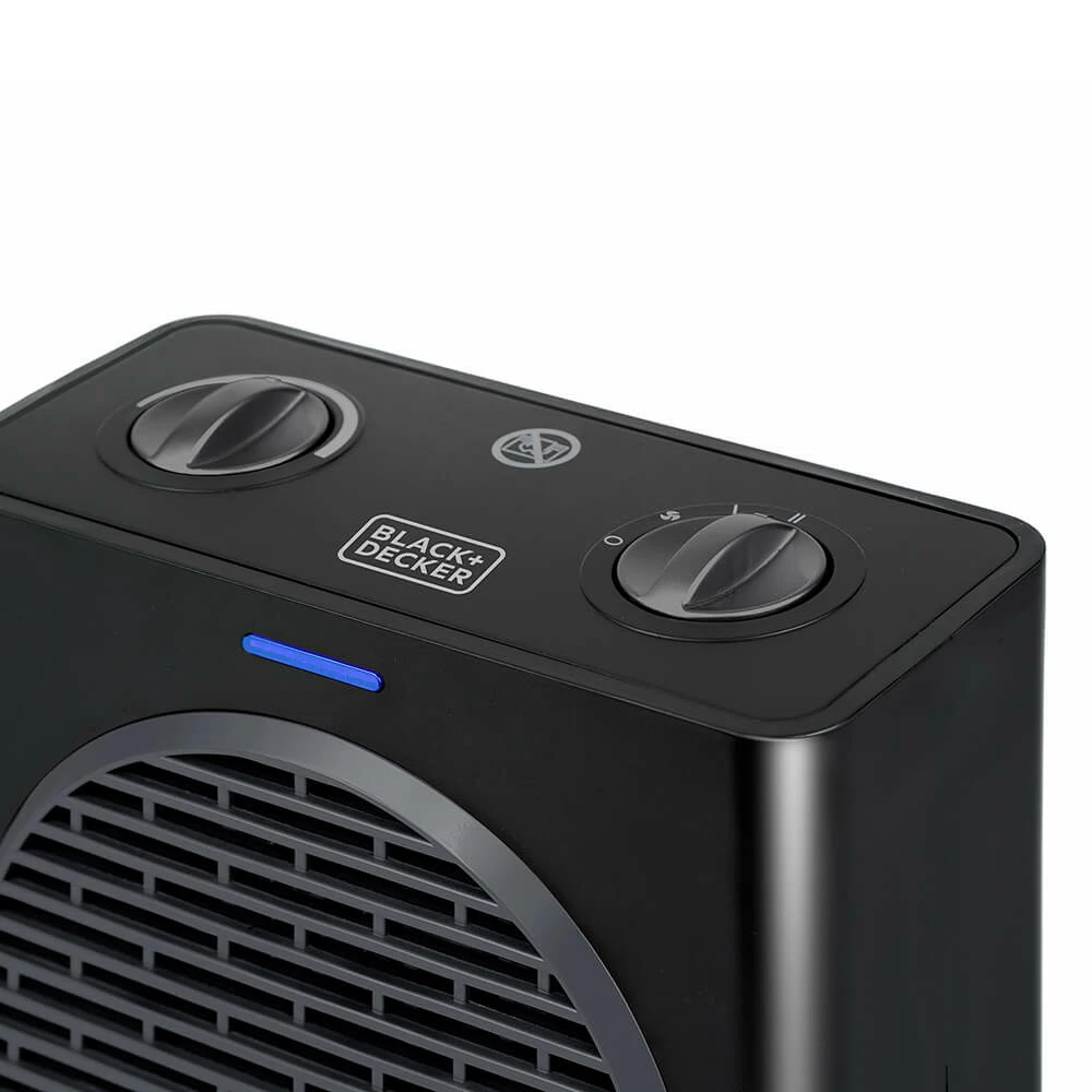 Black & Decker Värmefläkt Black+Decker Keramisk 1500W Svart 4 Black & Decker Värmefläkt Black+Decker Keramisk 1500W Svart - Bild 2