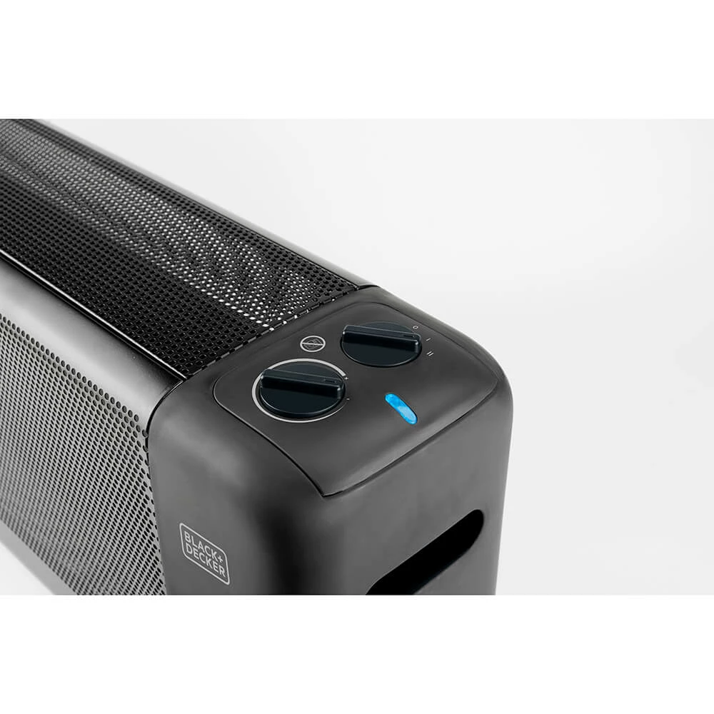 Black & Decker Mica-värmare Black+Decker 1500W Svart 4 Black & Decker Mica-värmare Black+Decker 1500W Svart - Bild 2