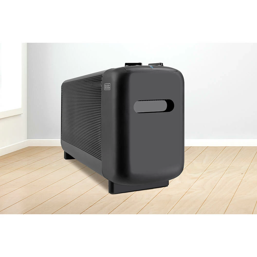 Black & Decker Mica-värmare Black+Decker 1500W Svart 5 Black & Decker Mica-värmare Black+Decker 1500W Svart - Bild 3