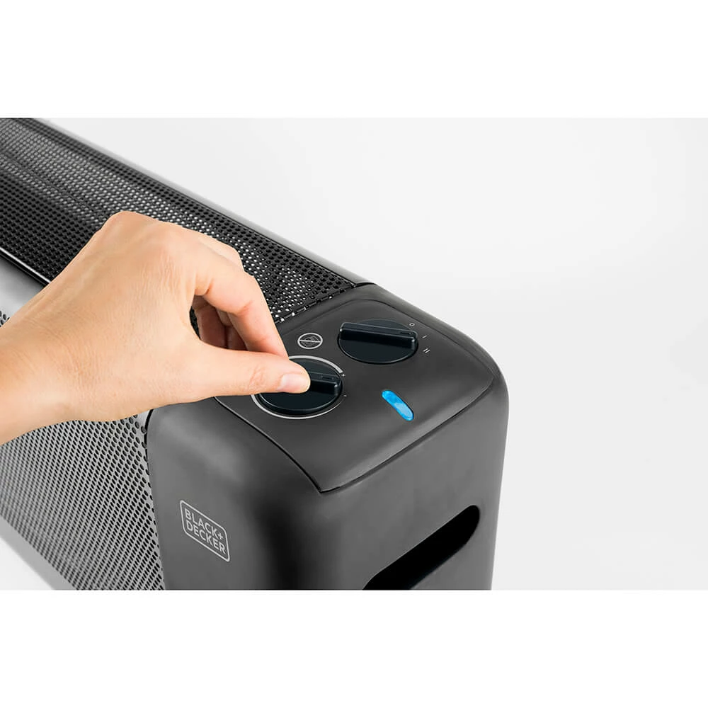 Black & Decker Mica-värmare Black+Decker 1500W Svart 6 Black & Decker Mica-värmare Black+Decker 1500W Svart - Bild 4