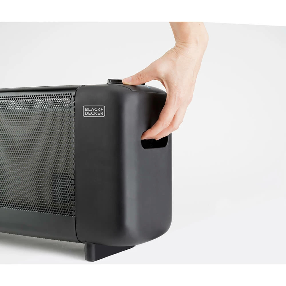 Black & Decker Mica-värmare Black+Decker 1500W Svart 7 Black & Decker Mica-värmare Black+Decker 1500W Svart - Bild 5