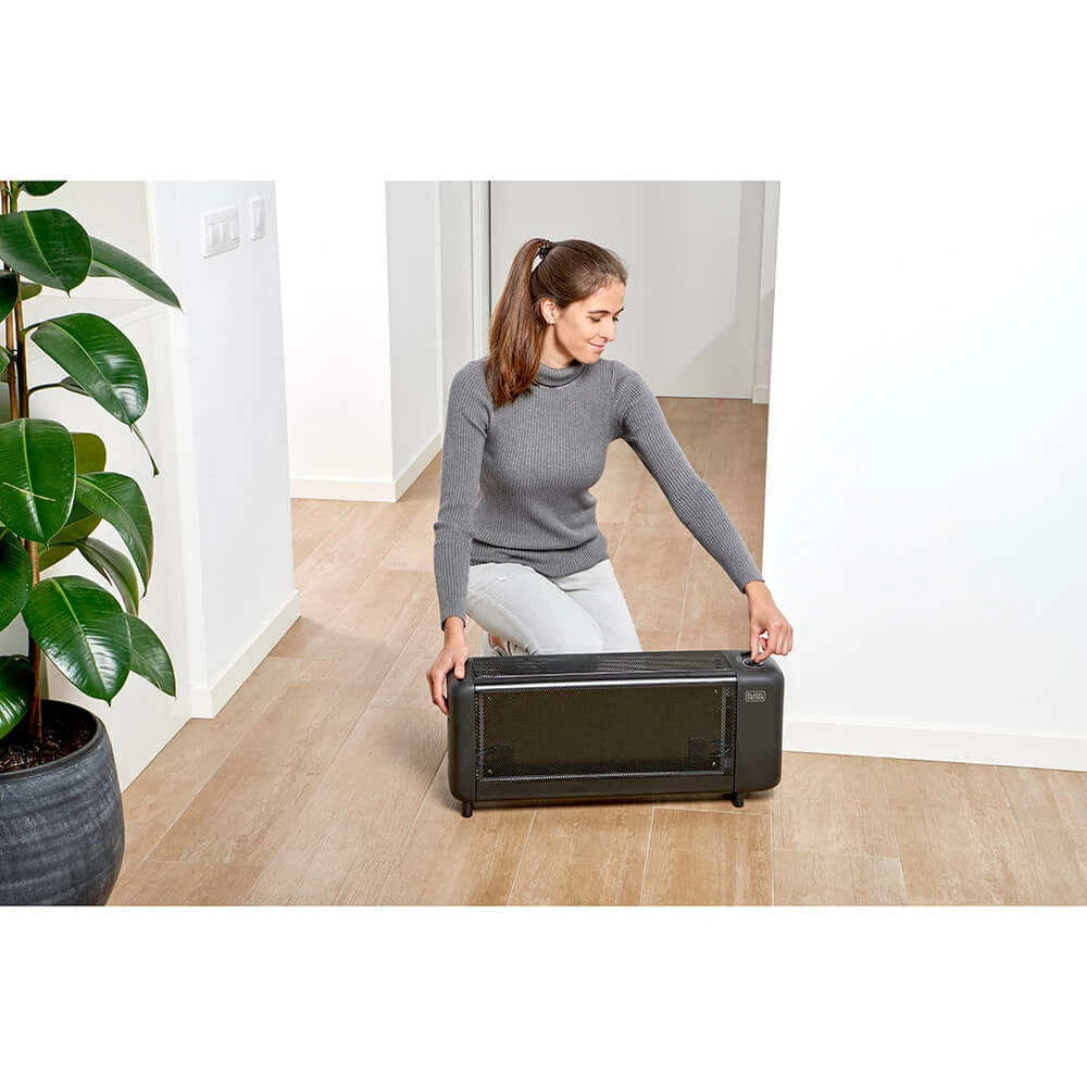 Black & Decker Mica-värmare Black+Decker 1500W Svart 8 Black & Decker Mica-värmare Black+Decker 1500W Svart - Bild 6