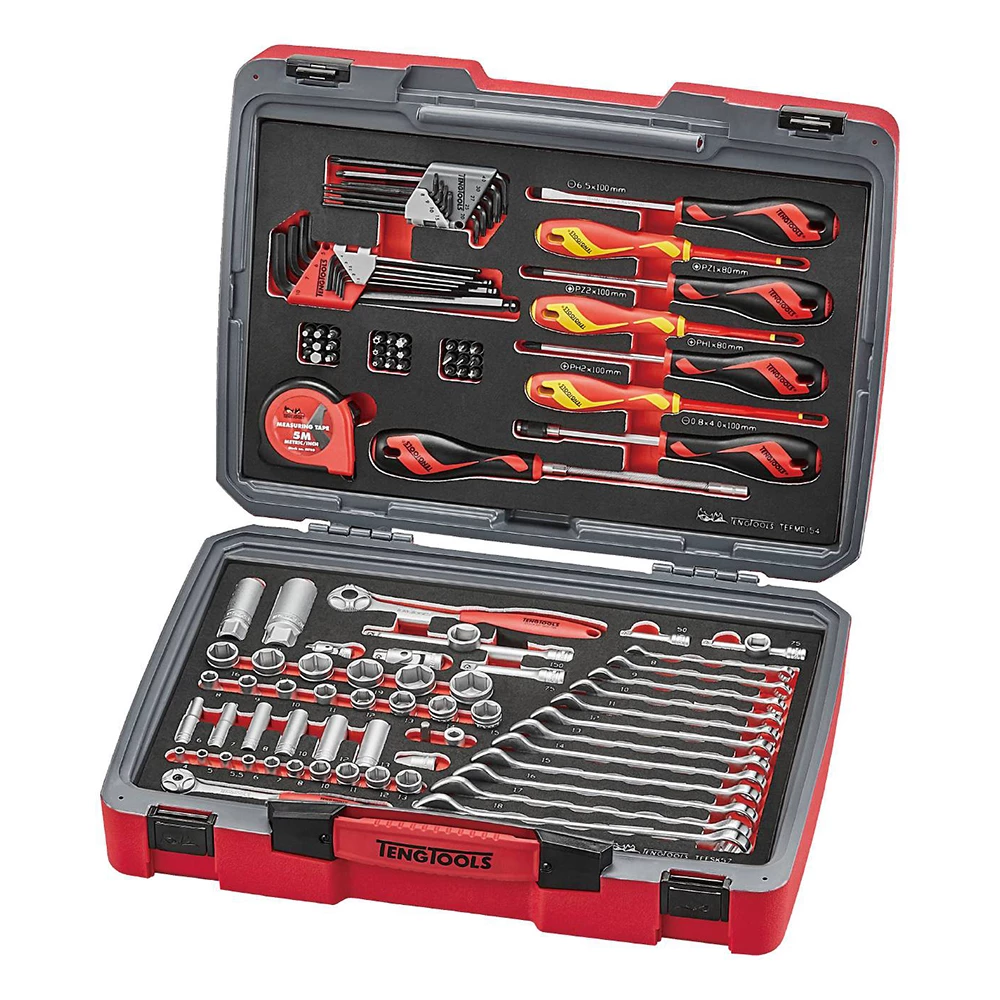 Verktygssats Teng Tools 112-Delar Eva 3 Verktygssats Teng Tools 112-Delar Eva
