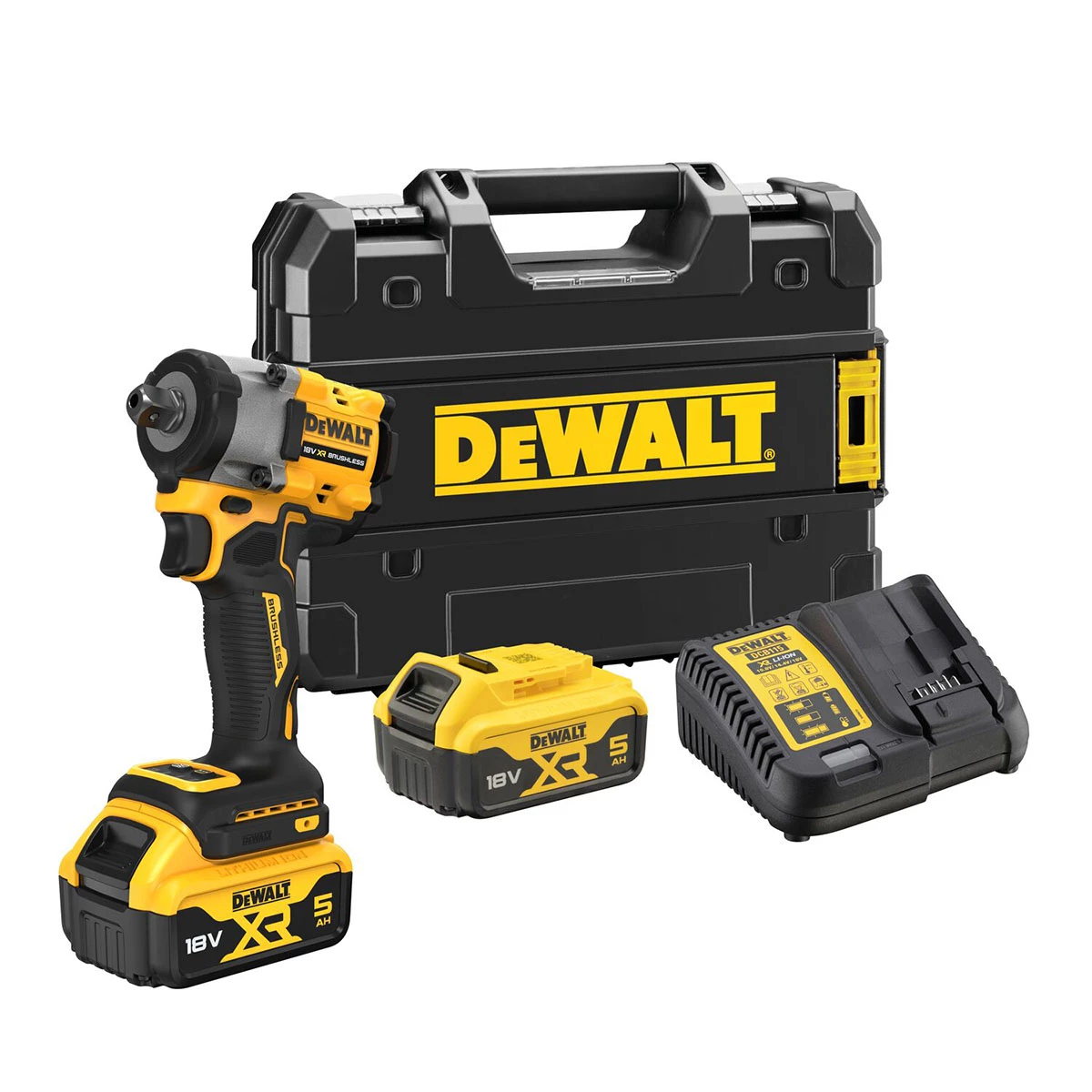 Mutterdragare Dewalt DCF922P2T 18V Med Batteri Och Laddare 3 Mutterdragare Dewalt DCF922P2T 18V Med Batteri Och Laddare