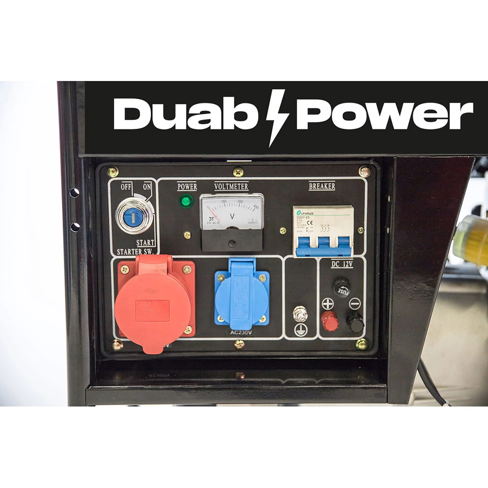 Elverk Duab-Power MDG5000CLE-3 3-fas Diesel 8 Elverk Duab-Power MDG5000CLE-3 3-fas Diesel - Bild 6