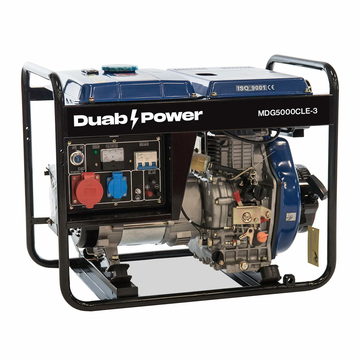 Elverk Duab-Power MDG5000CLE-3 3-fas Diesel 3 Elverk Duab-Power MDG5000CLE-3 3-fas Diesel