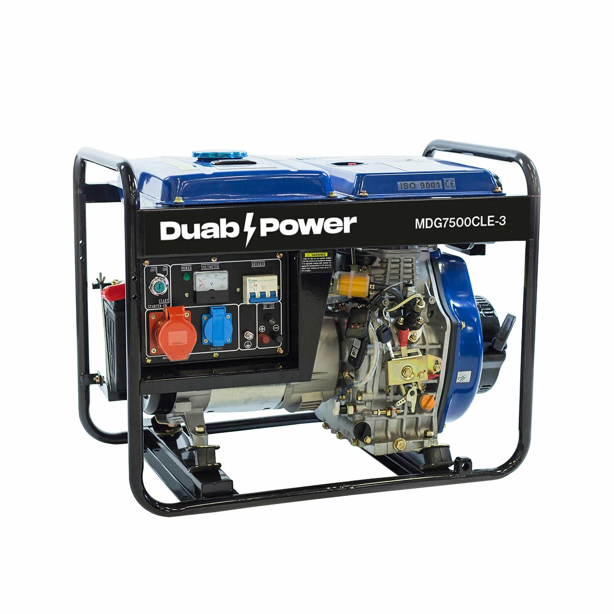 Elverk Duab-Power MDG7500CLE-3 3-fas Diesel 3 Elverk Duab-Power MDG7500CLE-3 3-fas Diesel