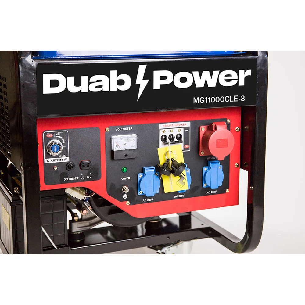 Elverk Duab-Power MG11000CLE-3 1-fas/3-fas Bensin 9 Elverk Duab-Power MG11000CLE-3 1-fas/3-fas Bensin - Bild 7