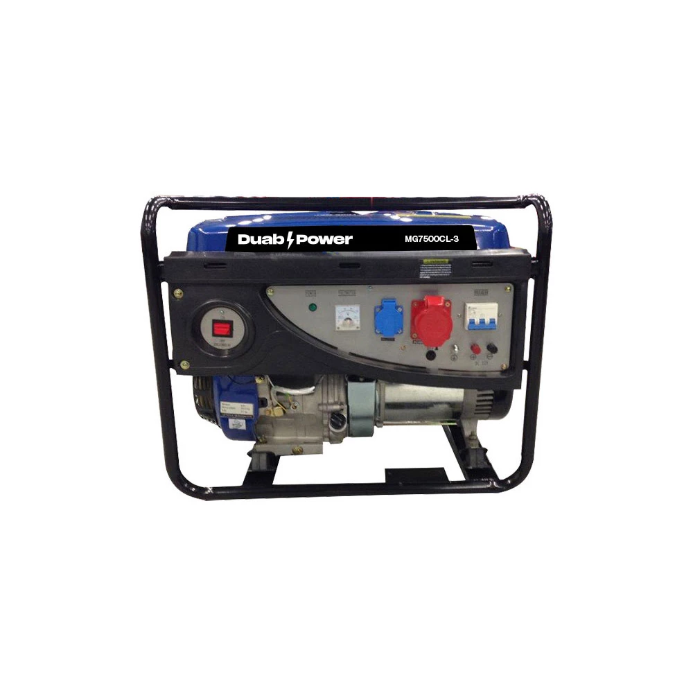 Elverk Duab-Power MG7500CL-3 1-fas/3-fas Bensin 4 Elverk Duab-Power MG7500CL-3 1-fas/3-fas Bensin - Bild 2