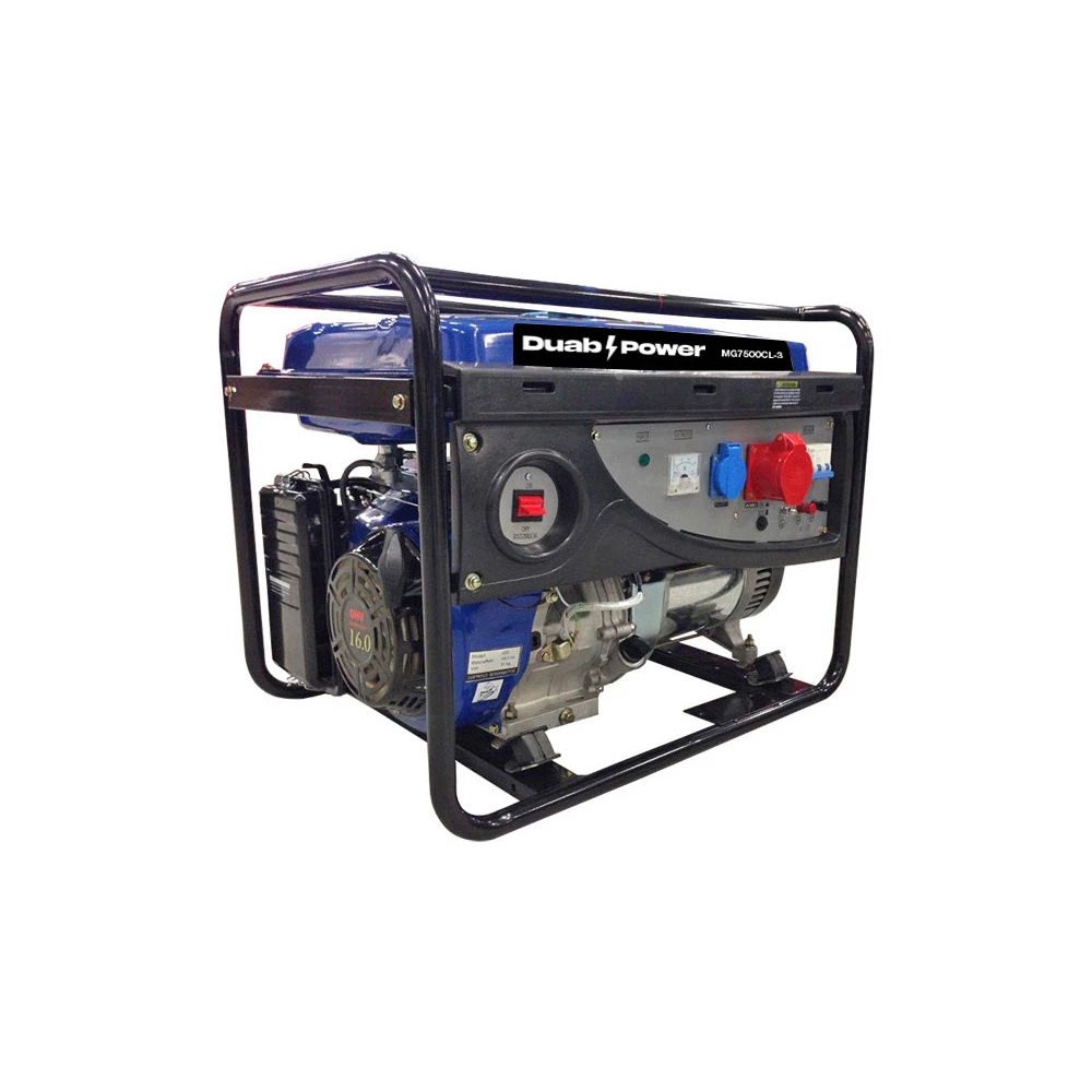 Elverk Duab-Power MG7500CL-3 1-fas/3-fas Bensin 3 Elverk Duab-Power MG7500CL-3 1-fas/3-fas Bensin