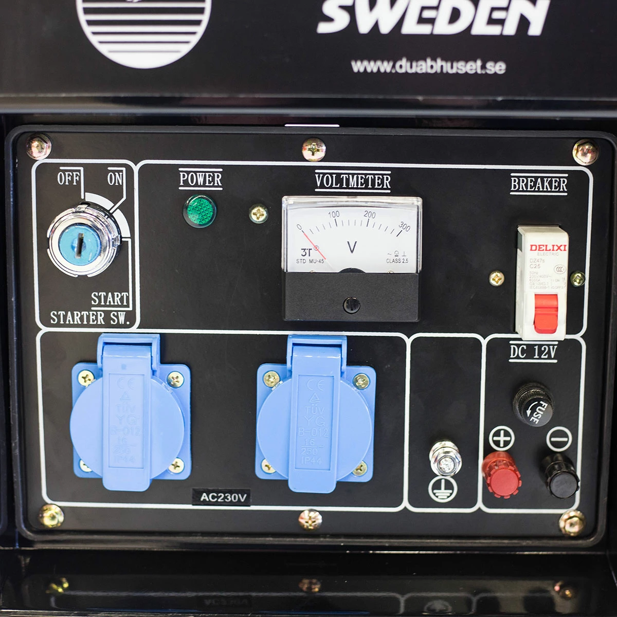 Elverk Duab-Power MDG6000CLE 1-fas Diesel Fjärrstart 6 Elverk Duab-Power MDG6000CLE 1-fas Diesel Fjärrstart - Bild 4