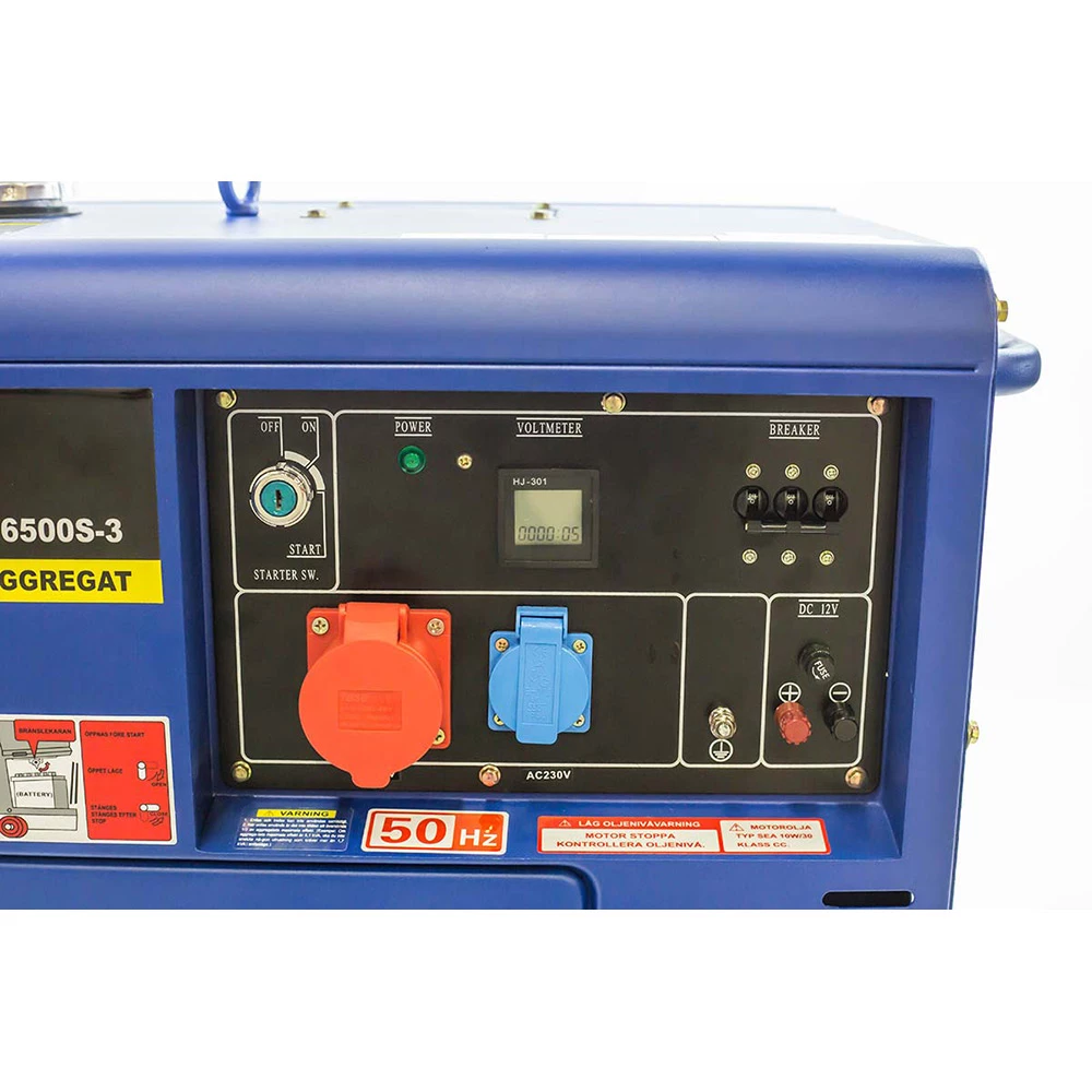 Elverk Duab-Power MDG6500S-3 3-fas Diesel Tystgående 4 Elverk Duab-Power MDG6500S-3 3-fas Diesel Tystgående - Bild 2