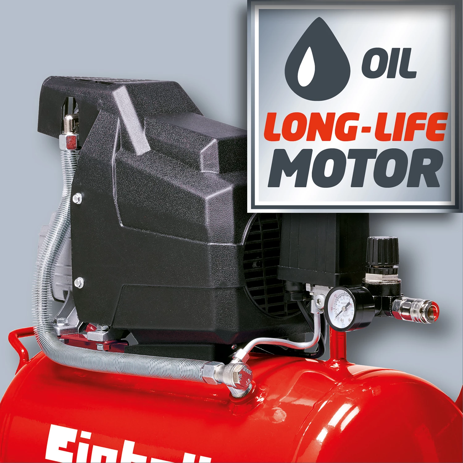 Kompressor Einhell TC-AC 190/24/8, 24L 8BAR 4 Kompressor Einhell TC-AC 190/24/8, 24L 8BAR - Bild 2