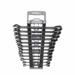 Ringspärrnyckelsats Wiha 13-Delar Inkl. Hållare