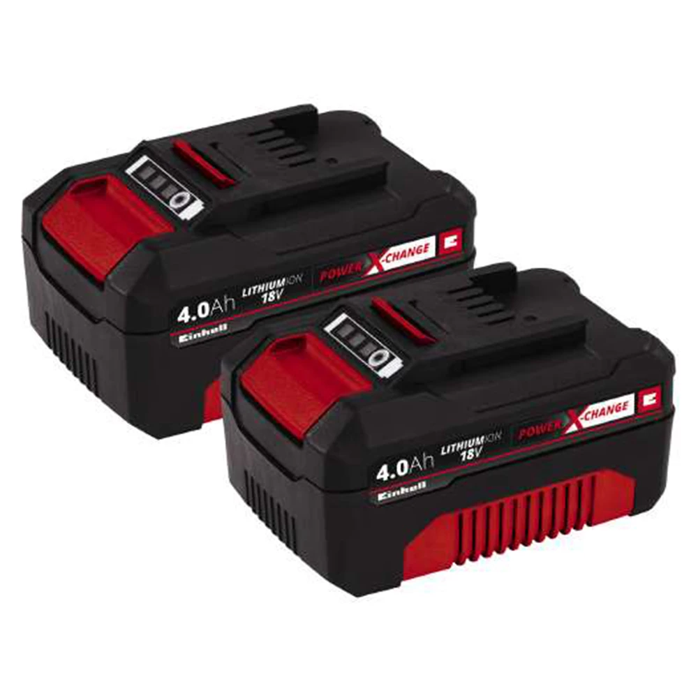 Batteri Einhell Twinpack 18 V 2x4 Ah 3 Batteri Einhell Twinpack 18 V 2x4 Ah