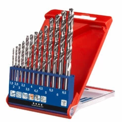 Borr KWB HSS Silver Star 1,5-6,5 Mm 13-delar