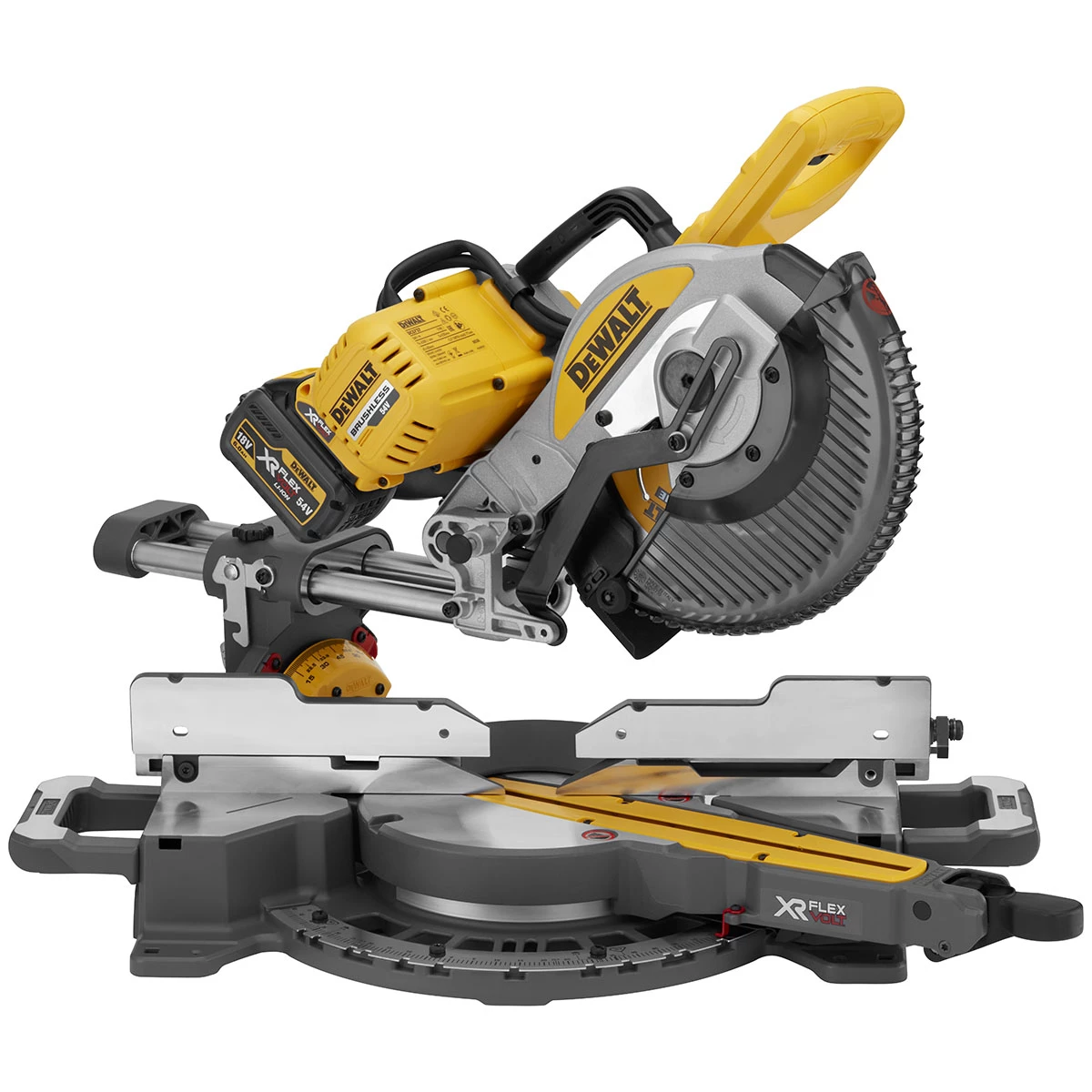Kap- Och Gersåg Dewalt DCS727T2-QW 54V Med 2 St 6,0 Ah Batterier Och Laddare 3 Kap- Och Gersåg Dewalt DCS727T2-QW 54V Med 2 St 6,0 Ah Batterier Och Laddare