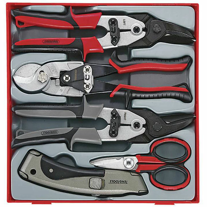 Klipp- Och Skärsats 5 Delar Teng Tools TTDCT05 3 Klipp- Och Skärsats 5 Delar Teng Tools TTDCT05