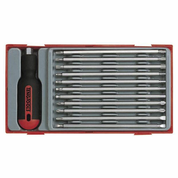 Skruvmejselsats 12 Delar Teng Tools TTMD12D 3 Skruvmejselsats 12 Delar Teng Tools TTMD12D
