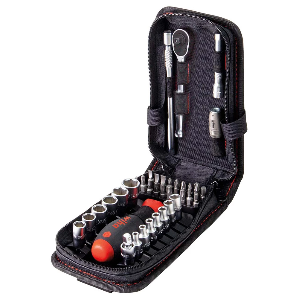 Hyls/Bitsats Wiha 1/4 Tum 40-Delar 3 Hyls/Bitsats Wiha 1/4 Tum 40-Delar