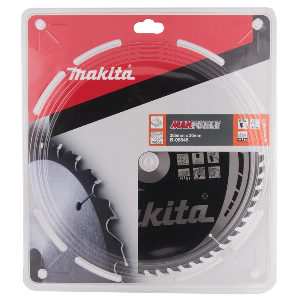 Sågklinga Makita B-08545 60T 4 Sågklinga Makita B-08545 60T - Bild 2