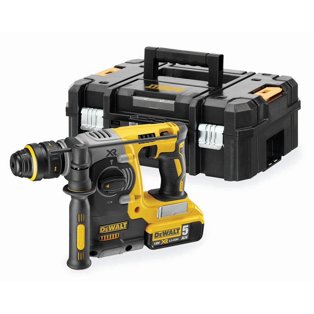 Borrhammare Dewalt DCH274P2T-QW Med Batteri Och Laddare 18 V 3 Borrhammare Dewalt DCH274P2T-QW Med Batteri Och Laddare 18 V