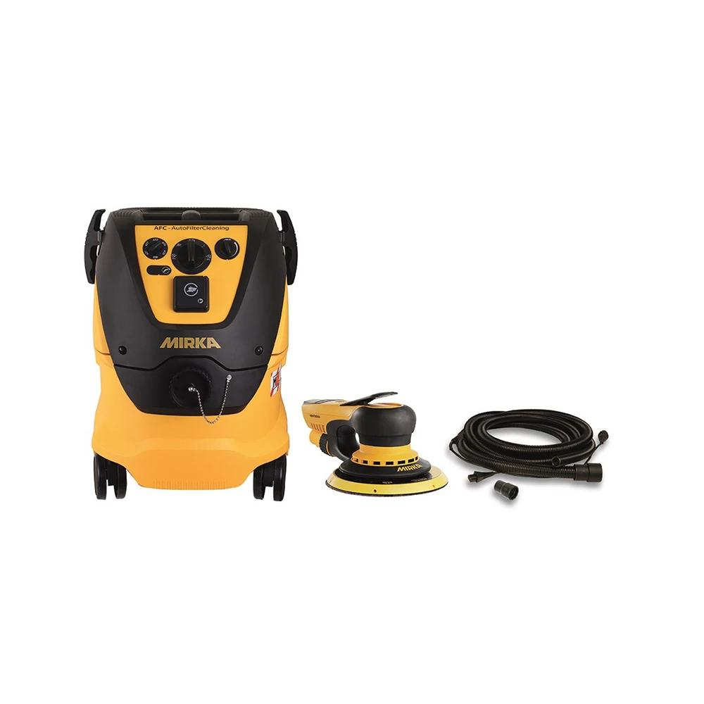 Slipkit Mirka Deros & Dammsug 1230 M AFC 5,5 M Slang 3 Slipkit Mirka Deros & Dammsug 1230 M AFC 5,5 M Slang