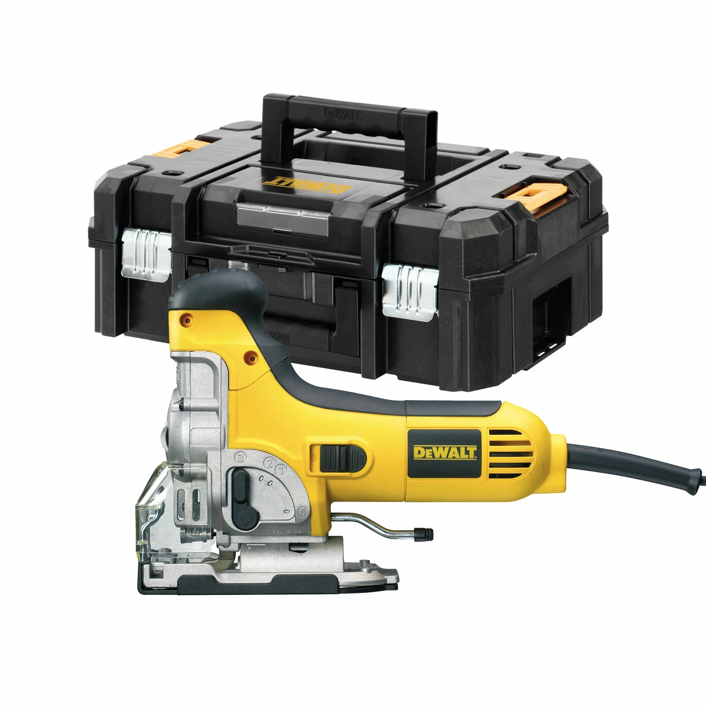 Sticksåg Dewalt DW333KT-QS 230 V 3 Sticksåg Dewalt DW333KT-QS 230 V